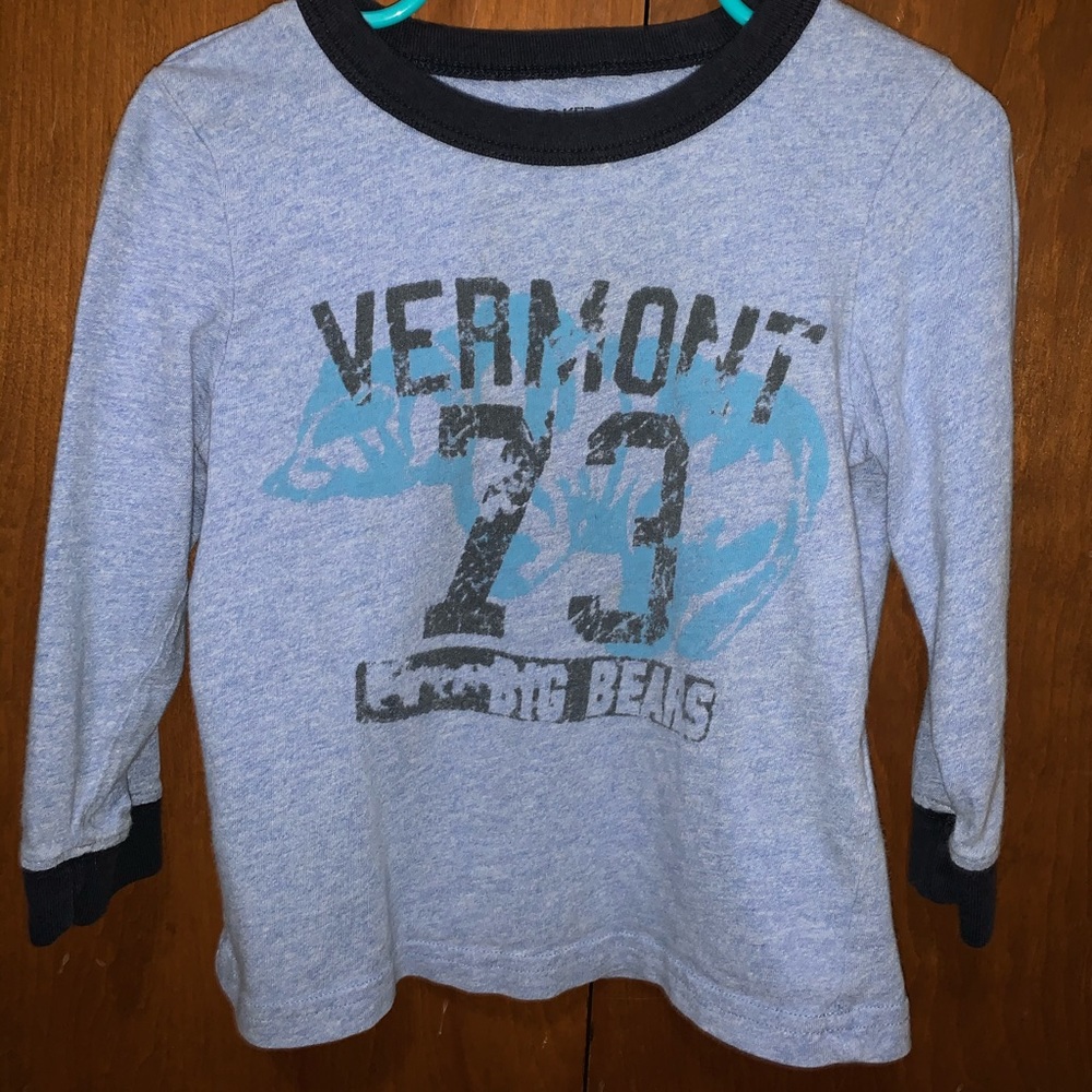 Toddler long sleeve shirt